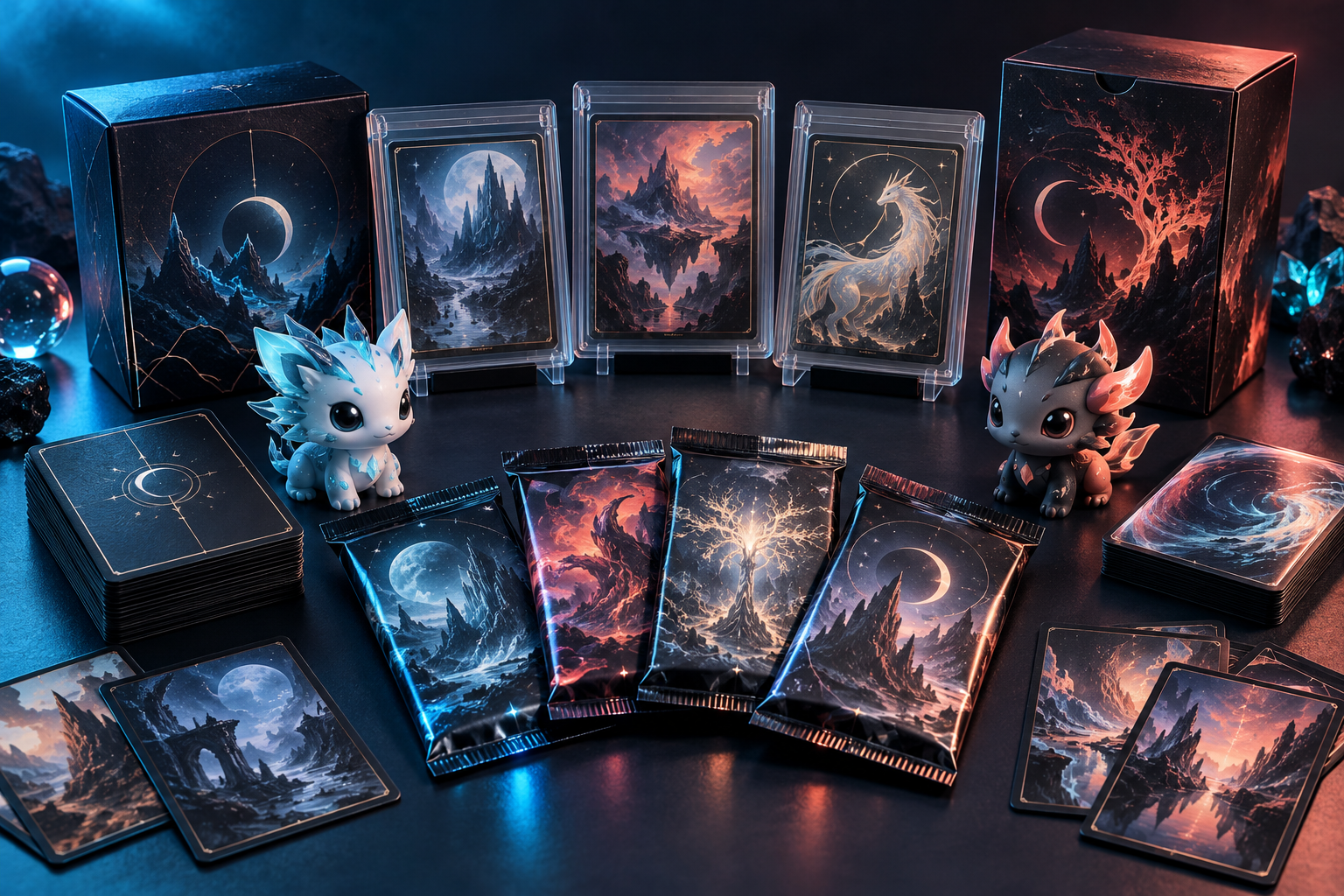 Carte e designer toys da collezione